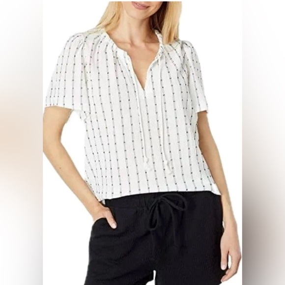 NWOT Madewell Size Small Tie-neck Tunic Top - Picture 1 of 9